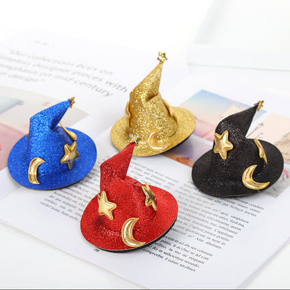 Bulk Halloween 2023 Witch Hat Hairpin Wholesale