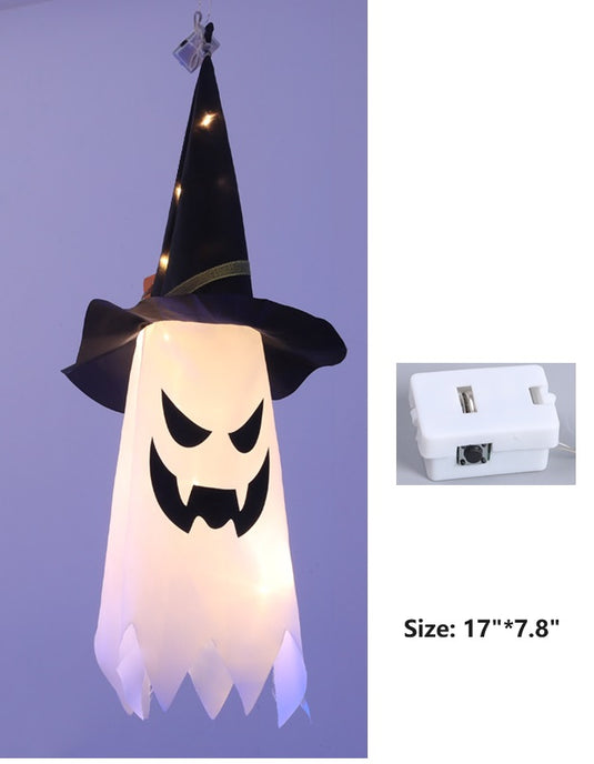 Bulk Halloween 2023 Decorations LED Waterproof Ghosts String Lights Garden Decor Wholesale