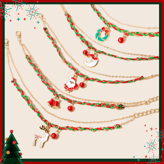 Bulk Christmas 2023 Bracelet Charms Handmade Bracelet for Women Wholesale